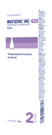 Benzac AC acne treatment gel 5% BPO